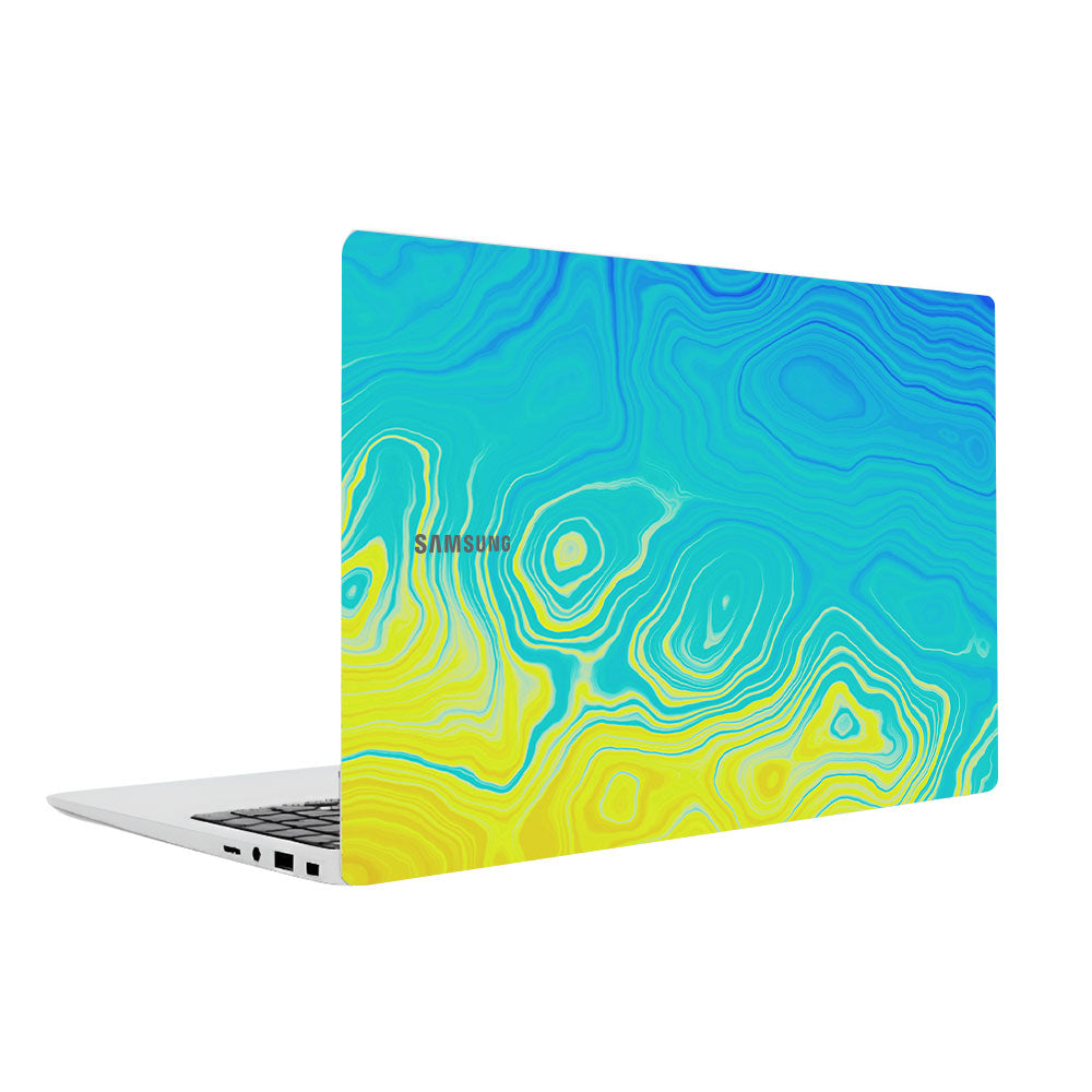 Ocean Gradient Waves Samsung Galaxy Book 4 15.6 Laptop Skin