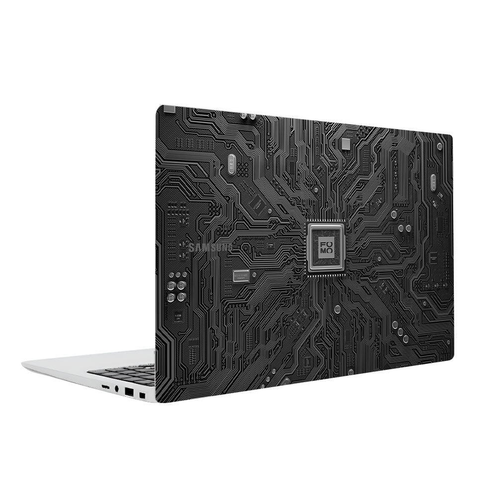 FOMO Circuit Dark Mode Samsung Galaxy Book 4 15.6 Laptop Skin