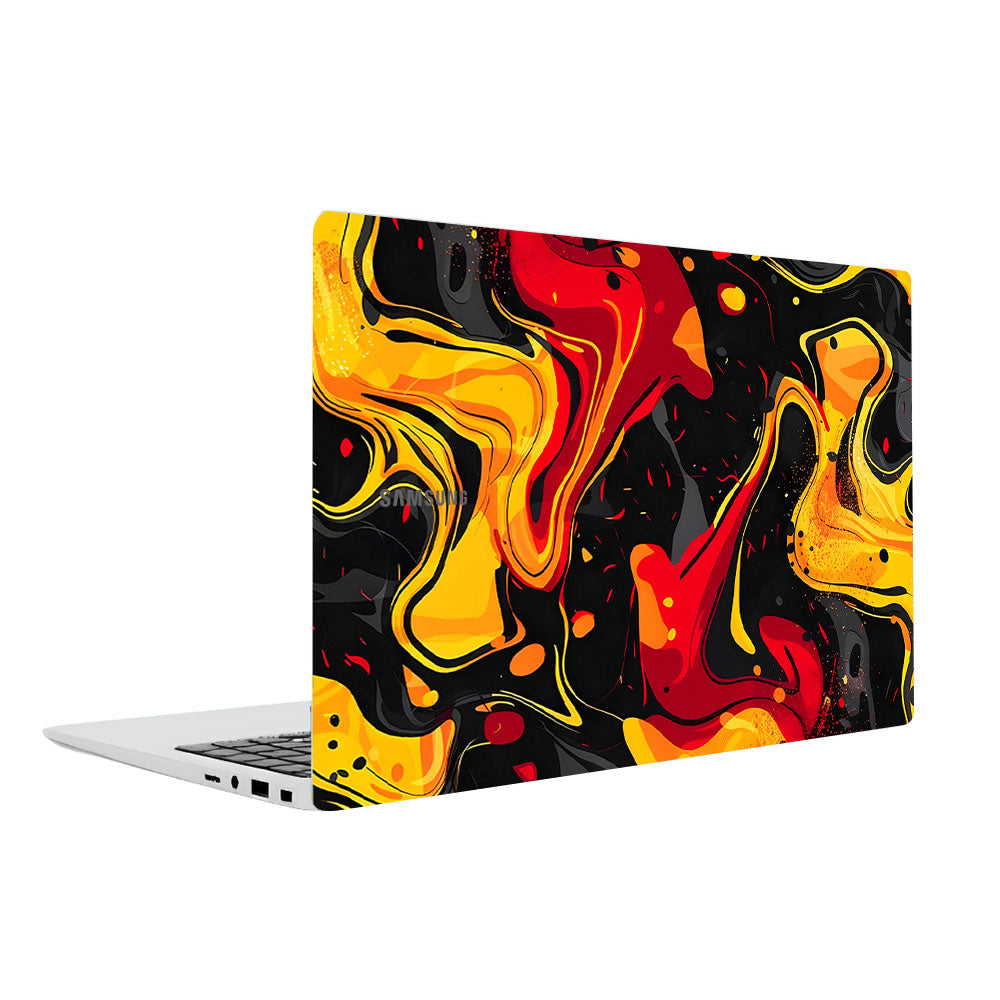 Lava Burst Samsung Galaxy Book 4 15.6 Laptop Skin