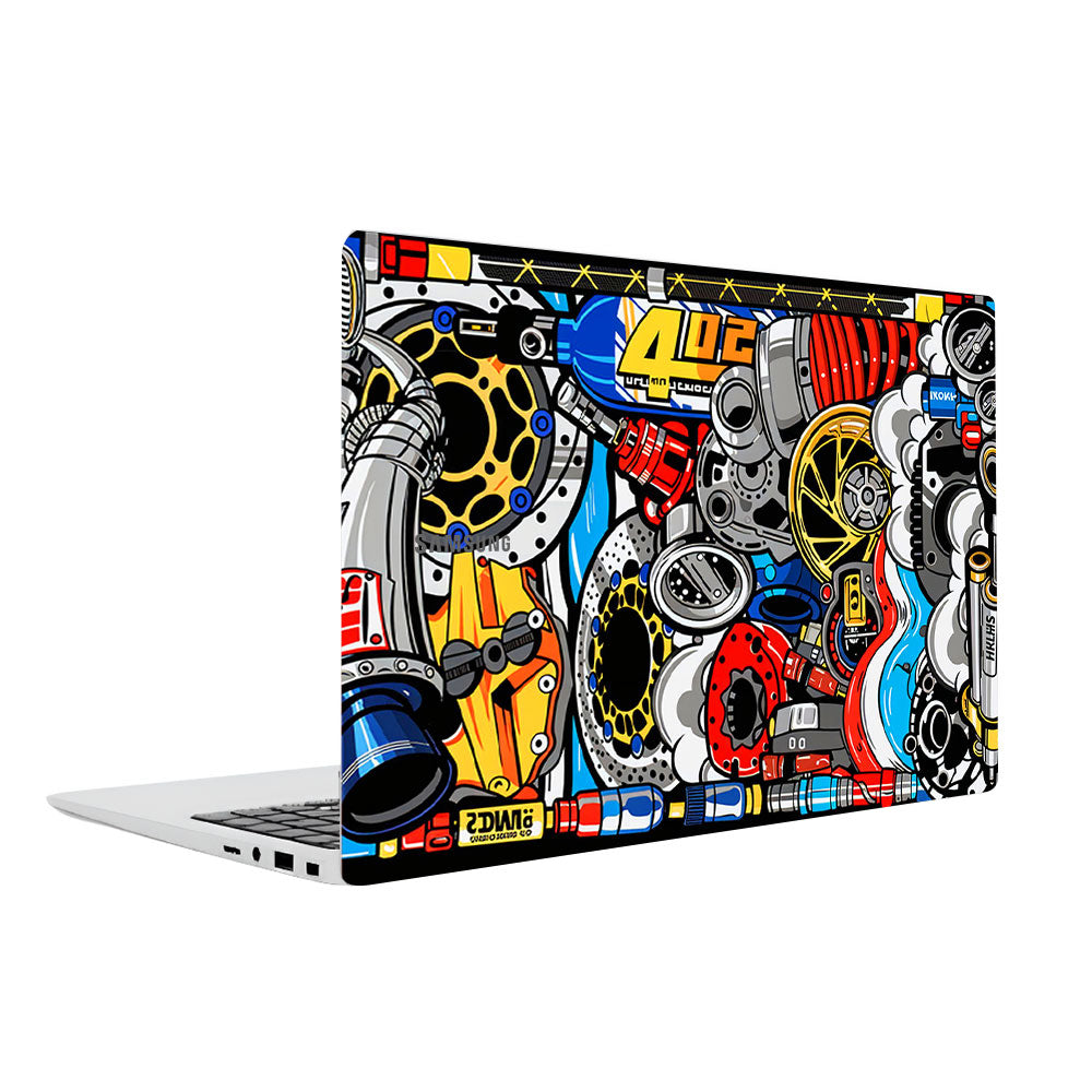 Mechanical Chaos Samsung Galaxy Book 4 15.6 Laptop Skin