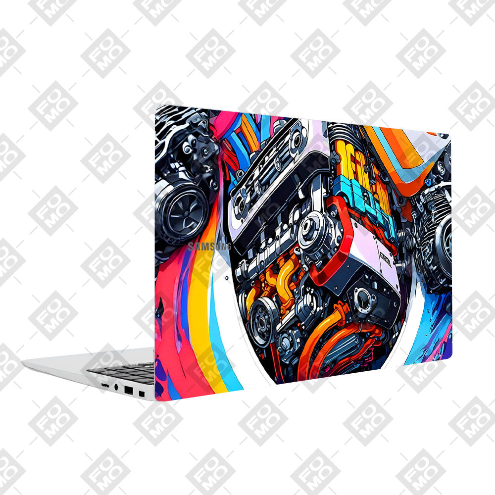 Power in Motion Samsung Galaxy Book 4 15.6 Laptop Skin