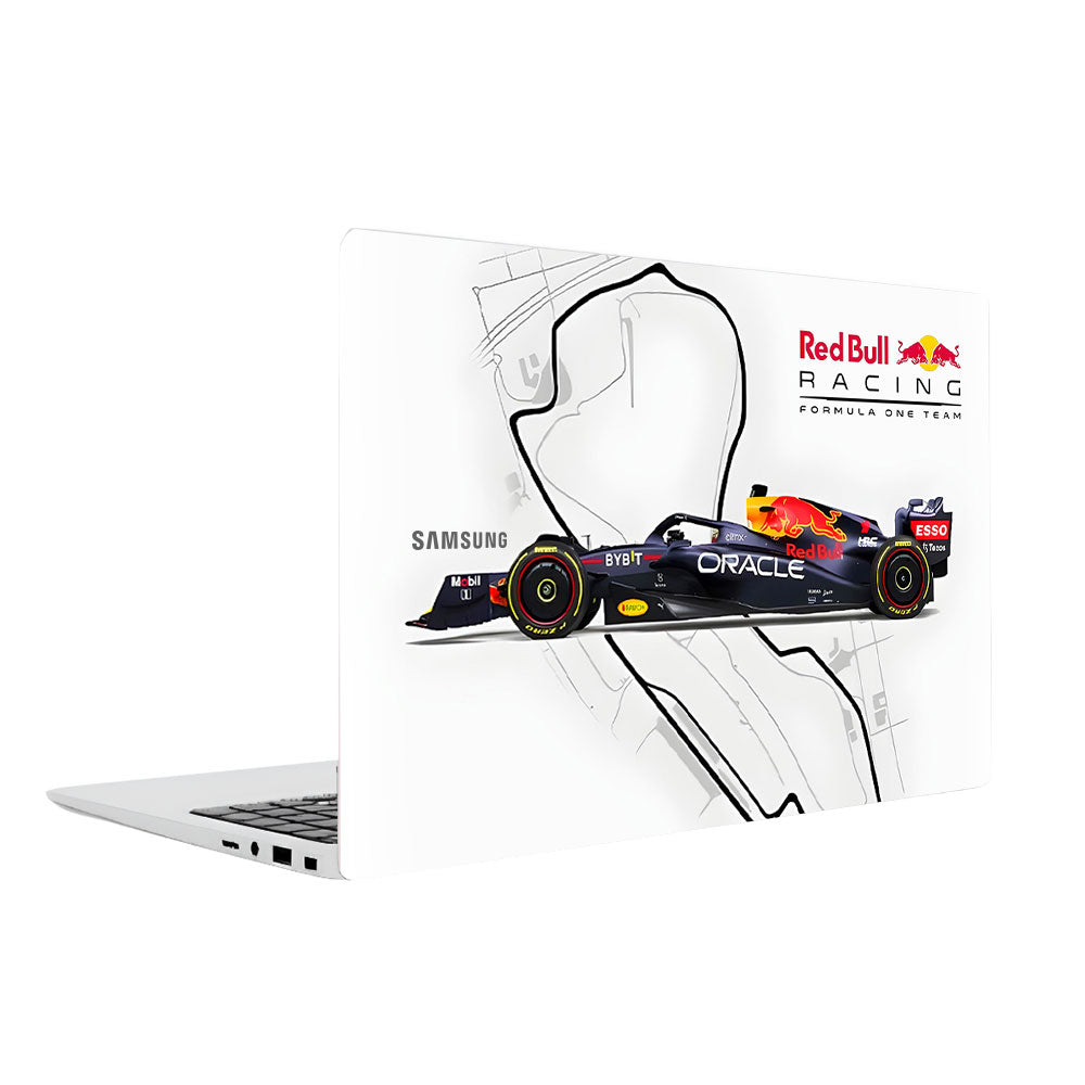 Red Bull Racing in Action Samsung Galaxy Book 4 15.6 Laptop Skin