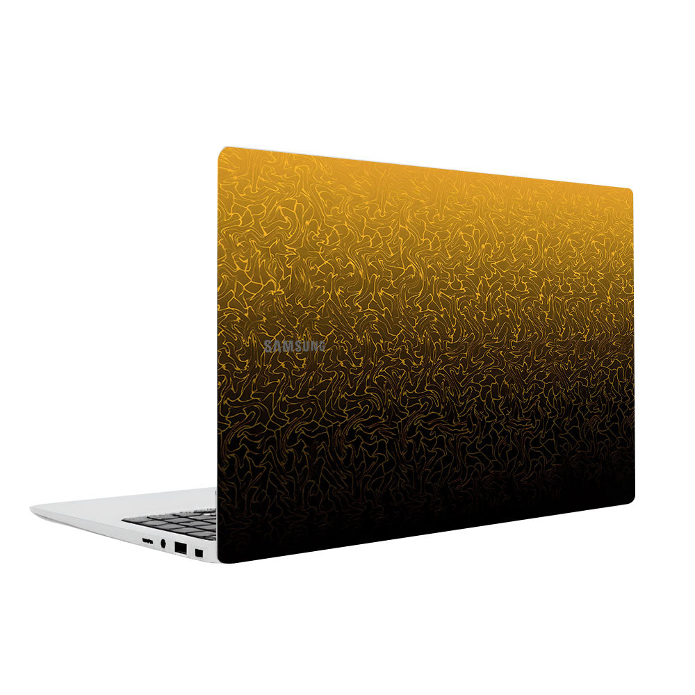 Orange to Black Gradient Samsung Galaxy Book 4 15.6 Laptop Skin