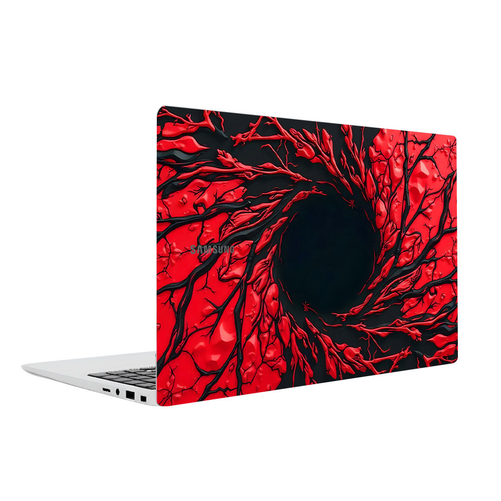 Spiderman Web Red Samsung Galaxy Book 4 15.6 Laptop Skin