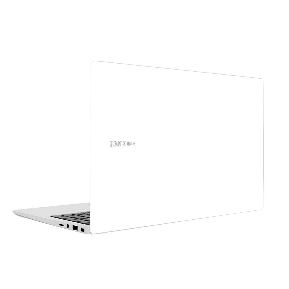 Textured White Samsung Galaxy Book 4 15.6 Laptop Skin