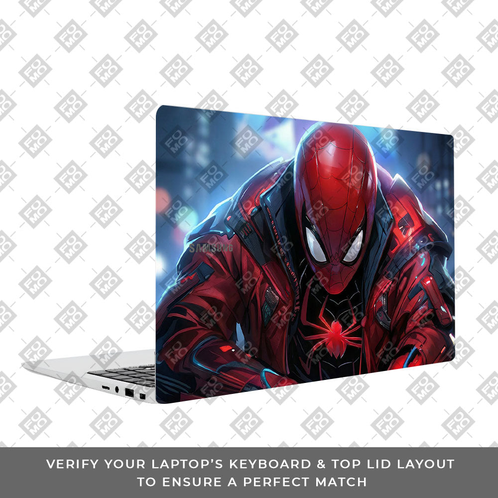 SpiderMan High Tech Hero Samsung Galaxy Book 4 15.6 3D Laptop Skin