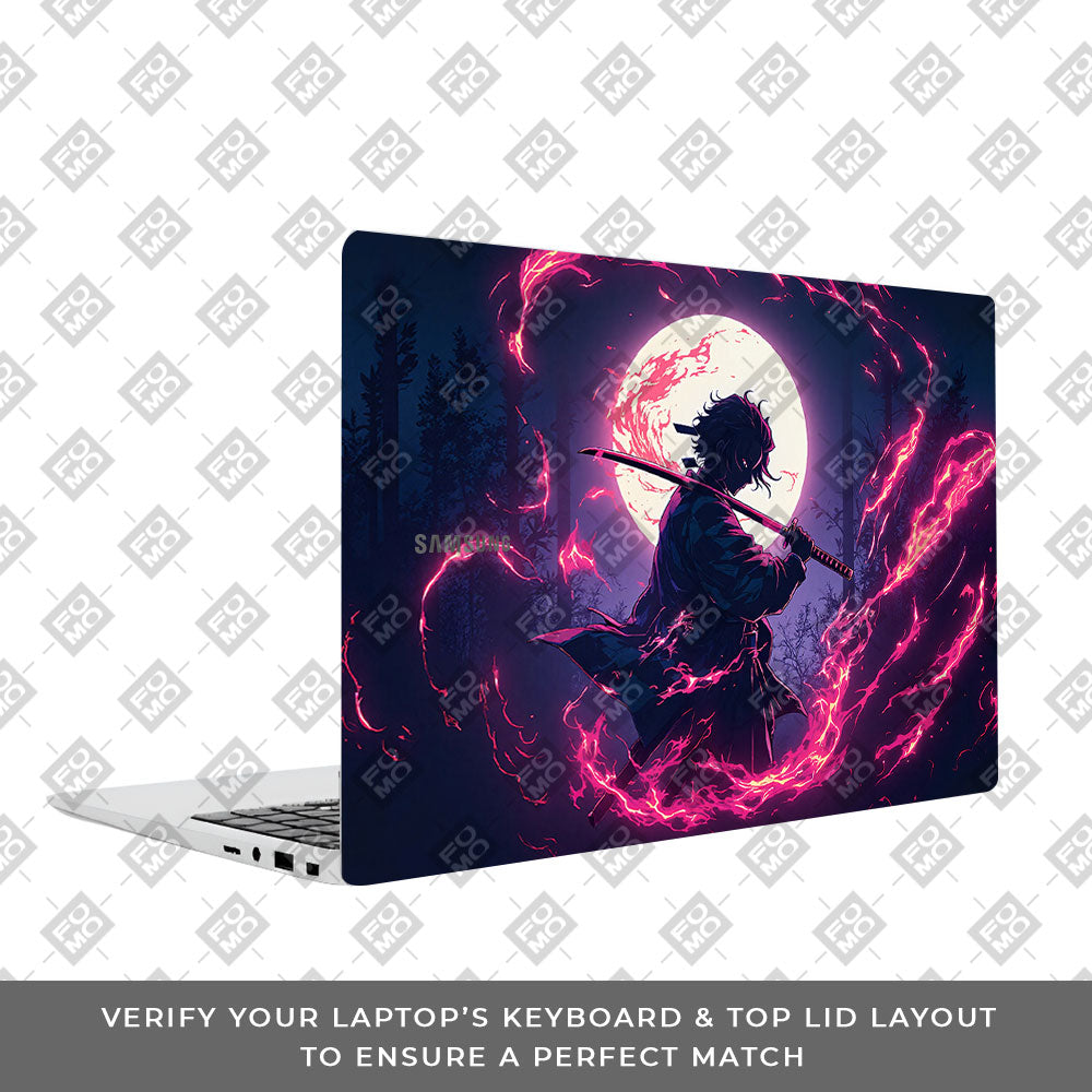 Tanjiro's Flame of Ember Samsung Galaxy Book 4 15.6 Laptop Skin