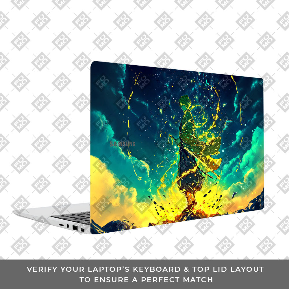 Zenitsu Thunder God Samsung Galaxy Book 4 15.6 Laptop Skin