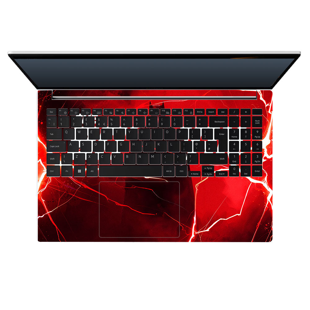Red Rage Batman Samsung Galaxy Book 4 15.6 3D Laptop Skin