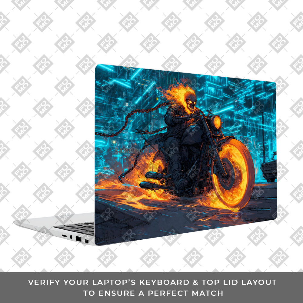 Hellfire Rider Samsung Galaxy Book 4 15.6 Laptop Skin