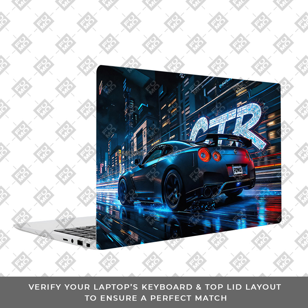 Neon GTR Nights Samsung Galaxy Book 4 15.6 Laptop Skin