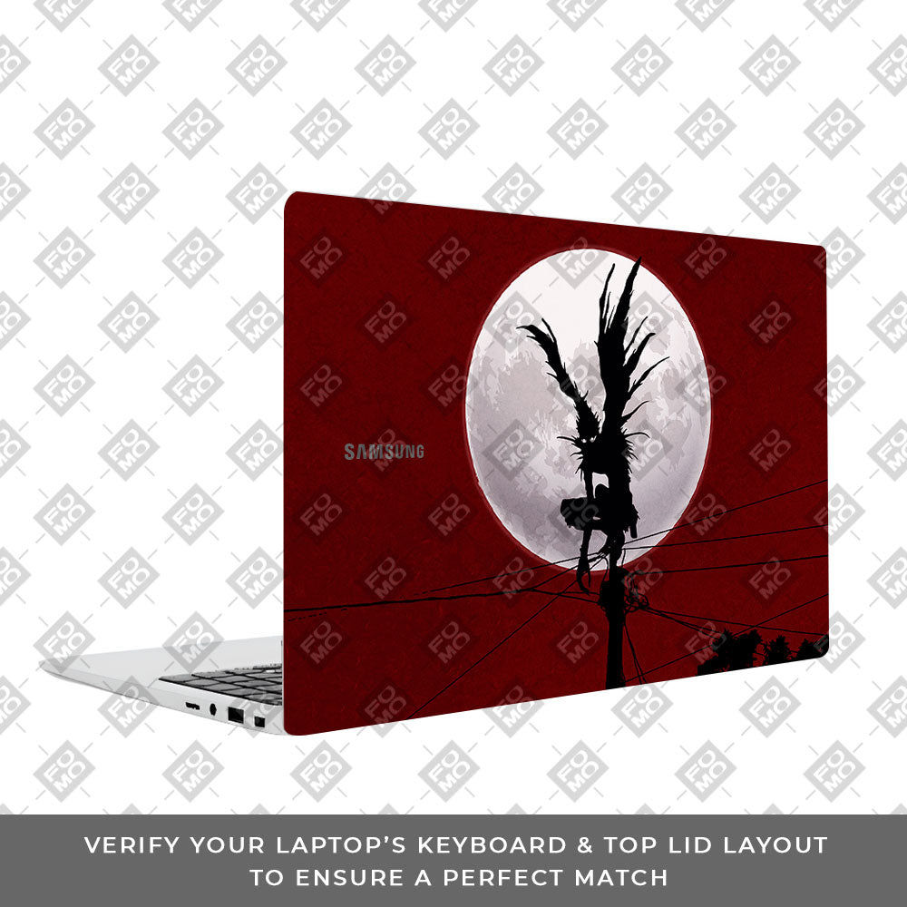 Death Note Ryuk Shinigami Samsung Galaxy Book 4 15.6 Laptop Skin