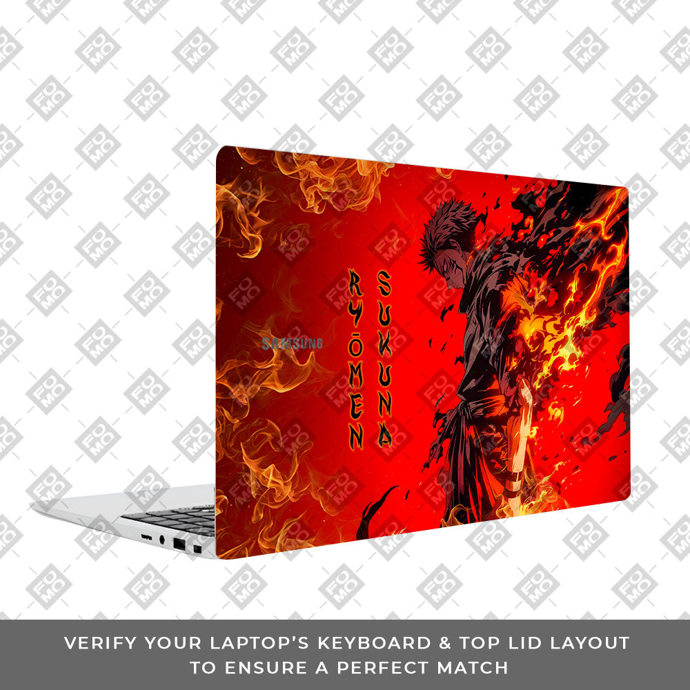 Ryomen Sukuna Lord of Curses Samsung Galaxy Book 4 15.6 Laptop Skin