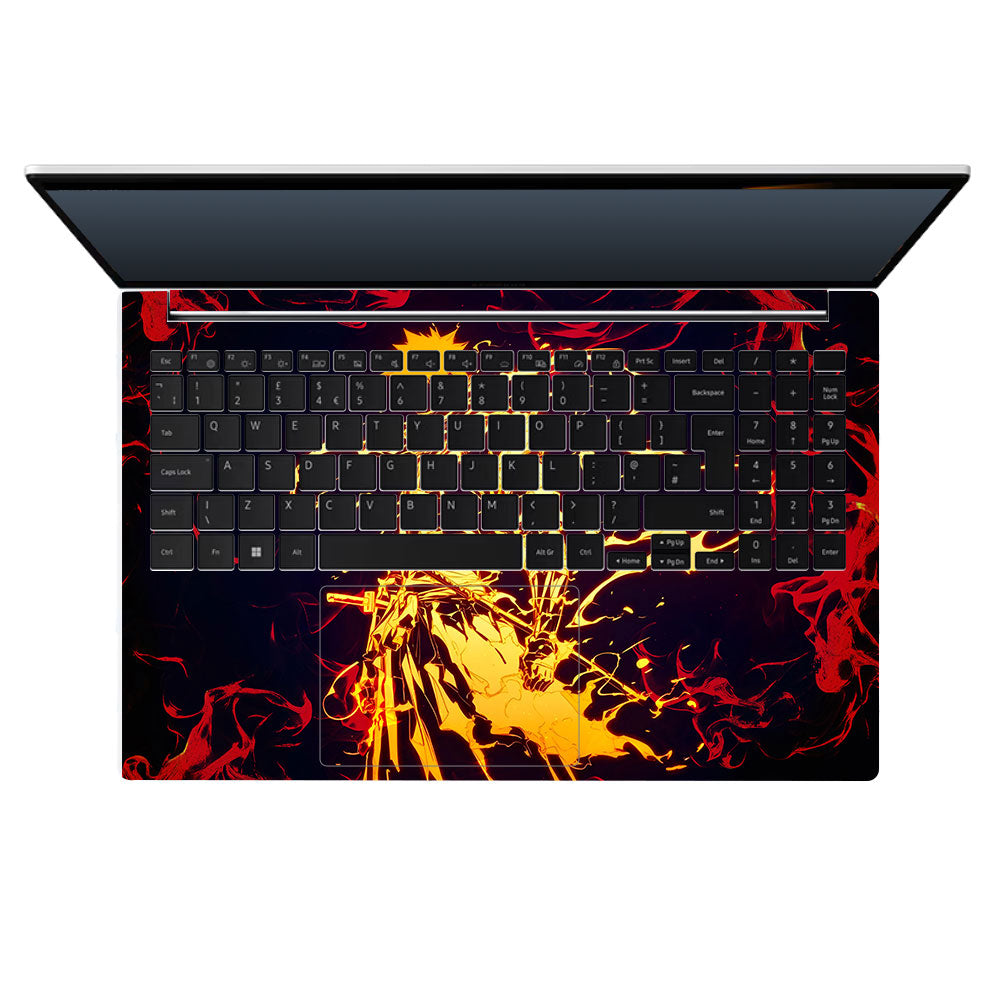 Bleach Ichigo Bankai Form Samsung Galaxy Book 4 15.6 Laptop Skin