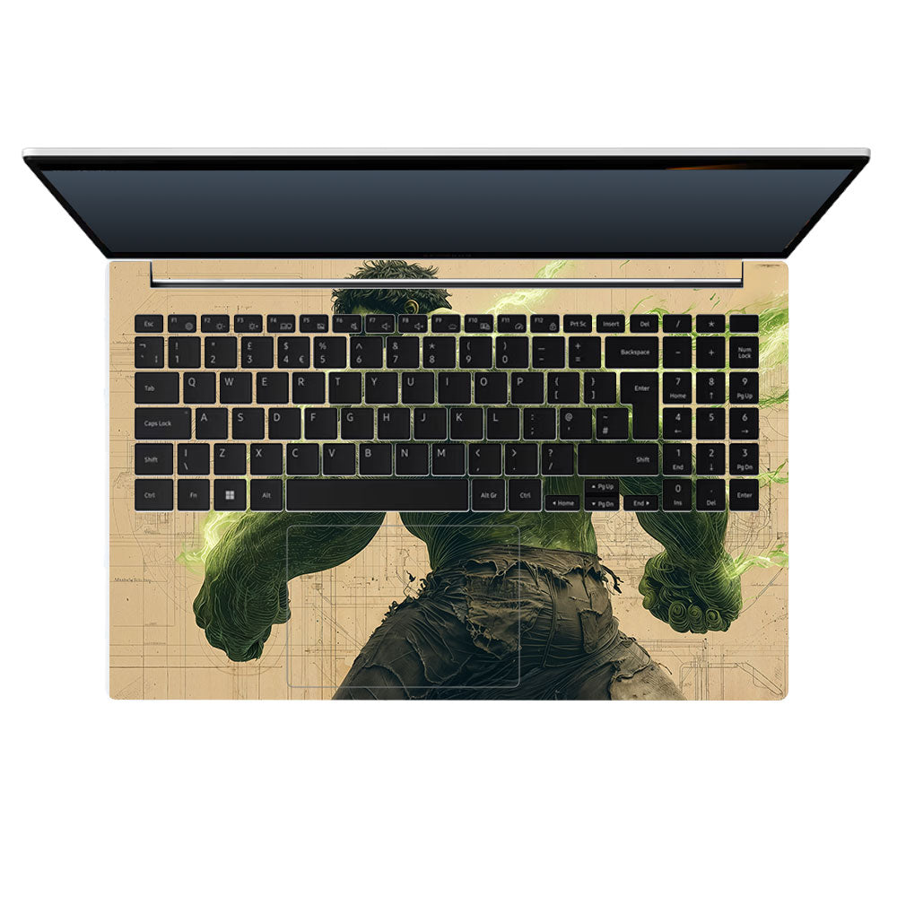 Hulk Unleashed Samsung Galaxy Book 4 15.6 Laptop Skin