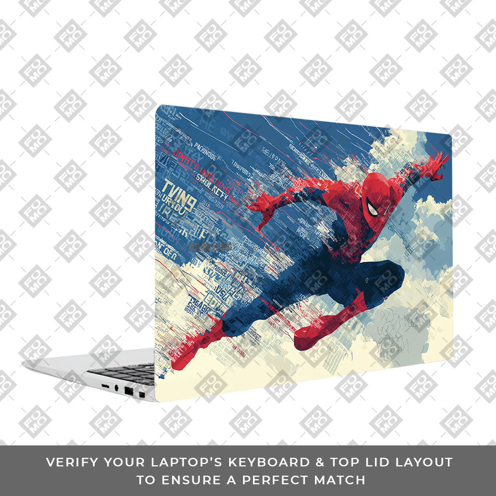 Spiderman Velocity Samsung Galaxy Book 4 15.6 Laptop Skin