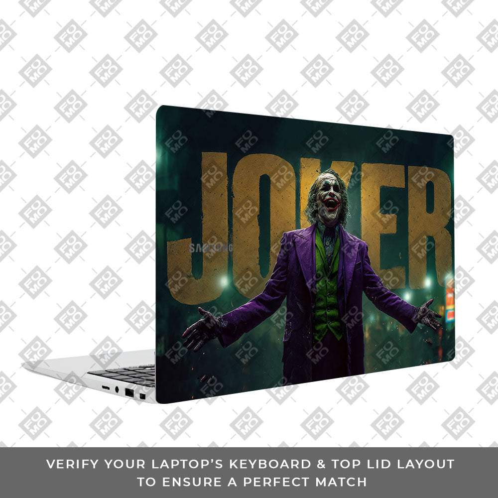 The Joker Chaos Samsung Galaxy Book 4 15.6 Laptop Skin