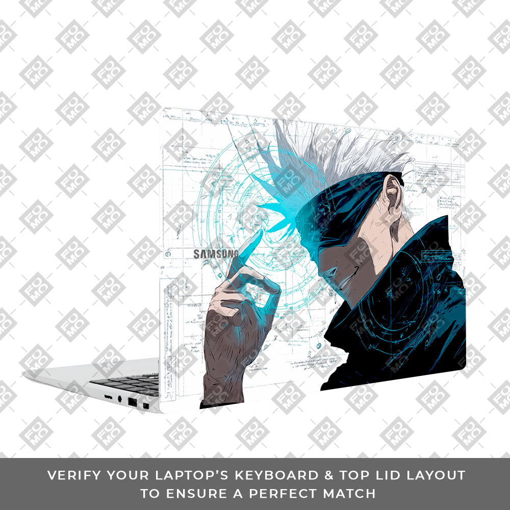 Gojo Satoru Power Samsung Galaxy Book 4 15.6 Laptop Skin