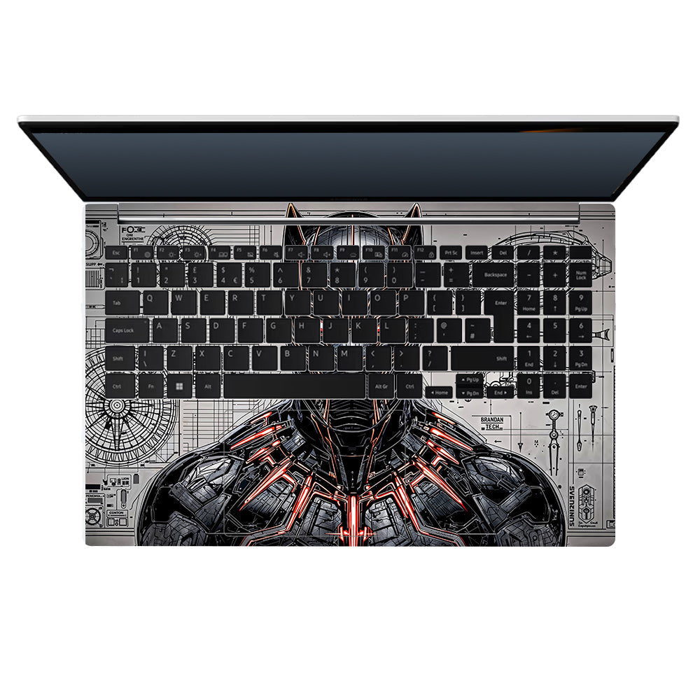 Black Panther Vibranium Tech Samsung Galaxy Book 4 15.6 3D Laptop Skin