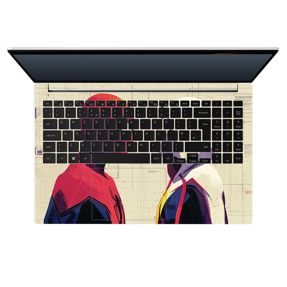 Spider Man X Spider Gwen Samsung Galaxy Book 4 15.6 Laptop Skin