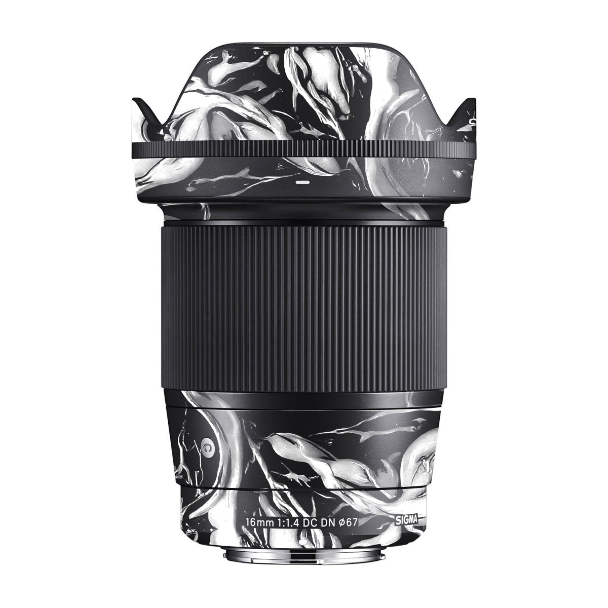 Venom Black Sigma 16mm F/1.4 DC DN Camera Lens Skin