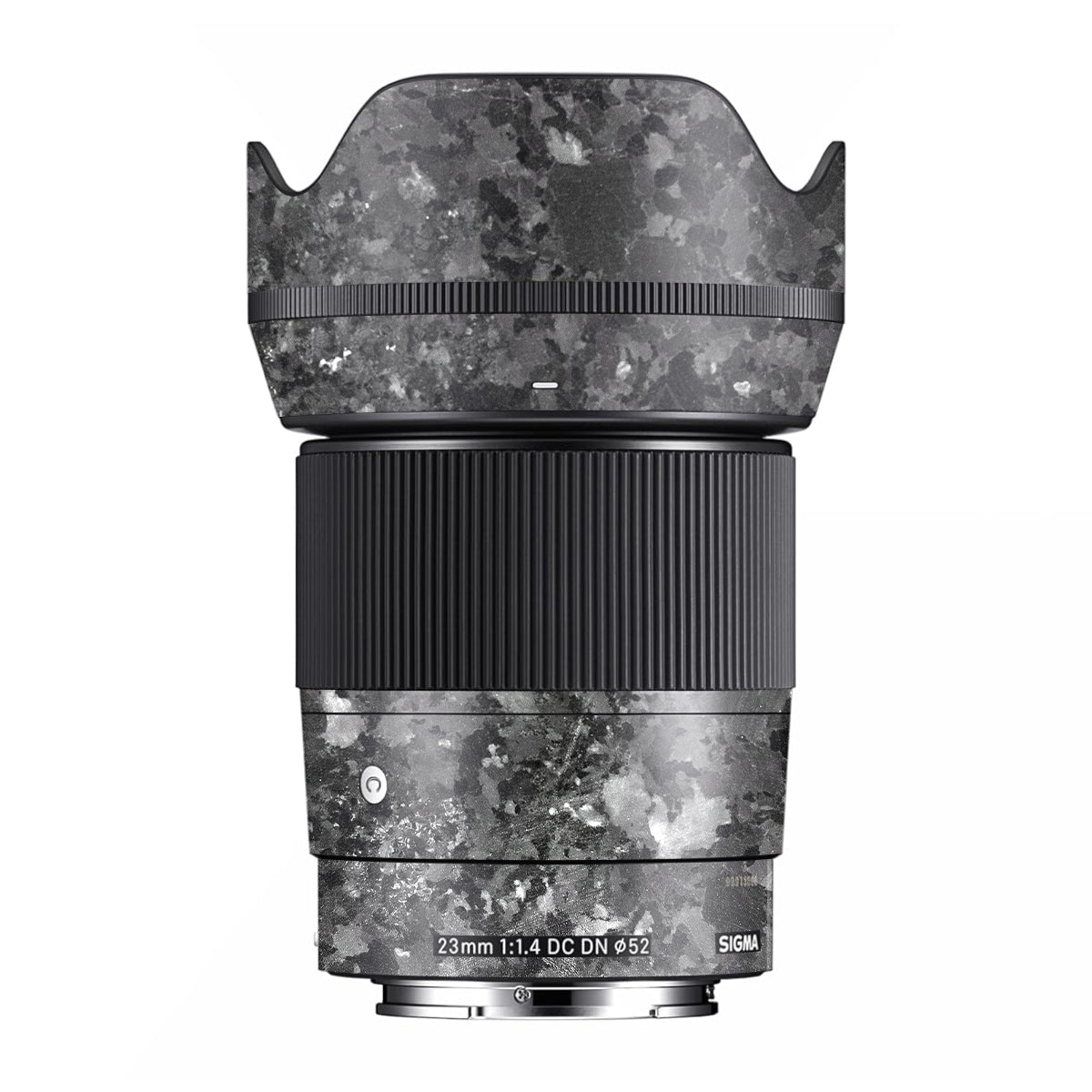 Black Granite Sigma 23mm F/1.4 DC DN Camera Lens Skin