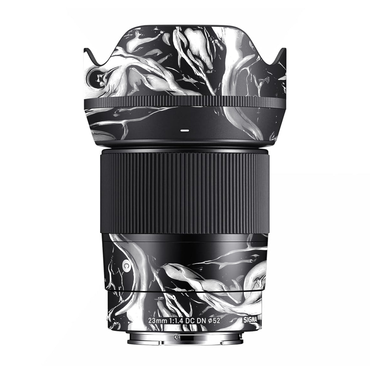 Venom Black Sigma 23mm F/1.4 DC DN Camera Lens Skin