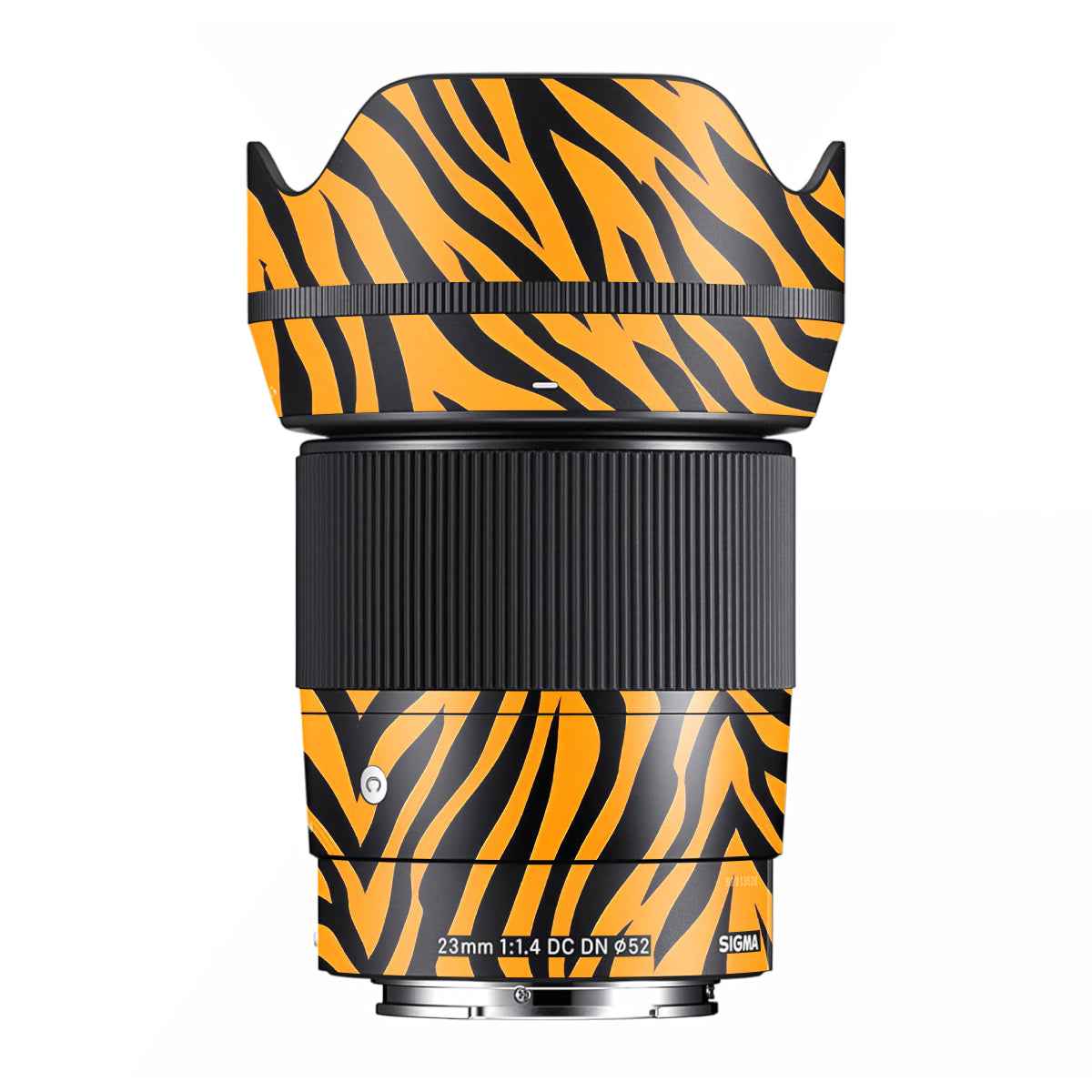 Zebra Gold Pattern Sigma 23mm F/1.4 DC DN Camera Lens Skin