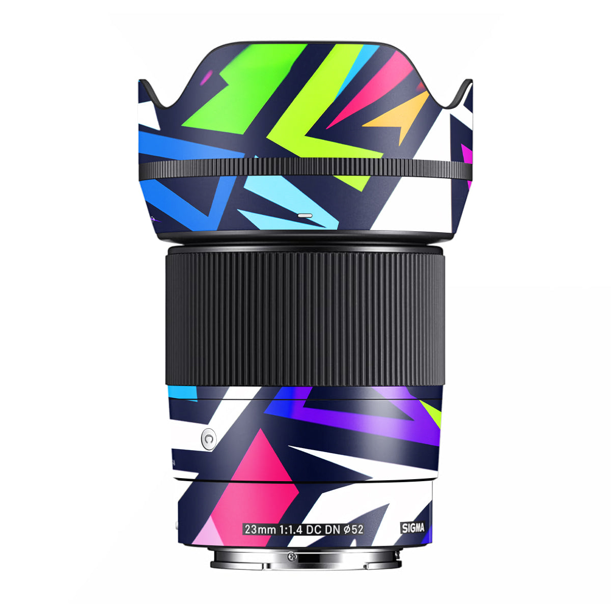 Bold Geometric Pop Sigma 23mm F/1.4 DC DN Camera Lens Skin