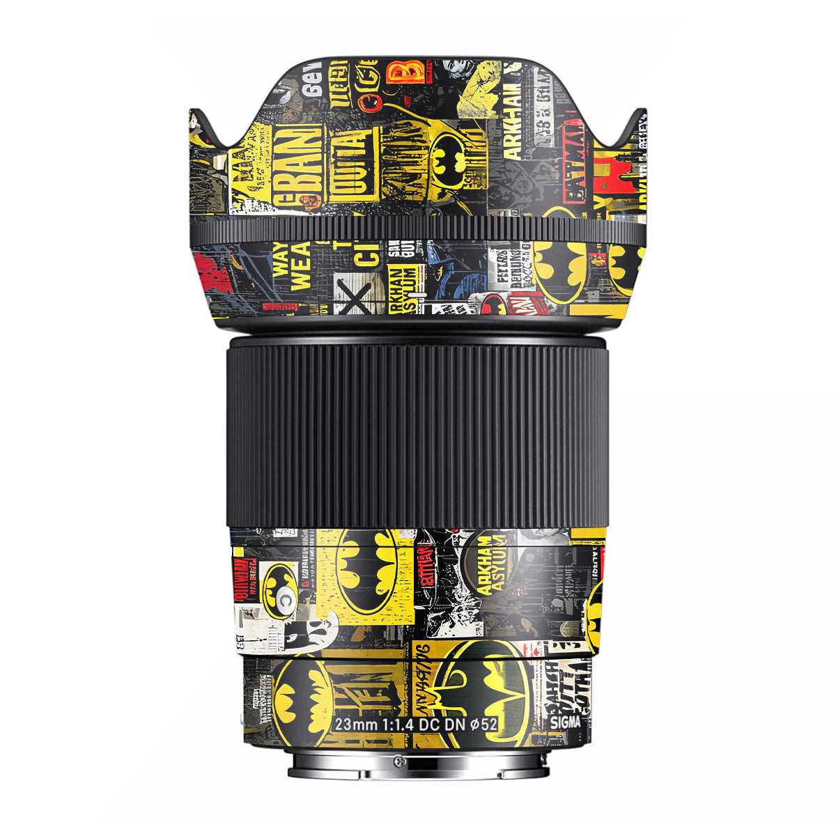 Batman Collage Sigma 23mm F/1.4 DC DN Camera Lens Skin