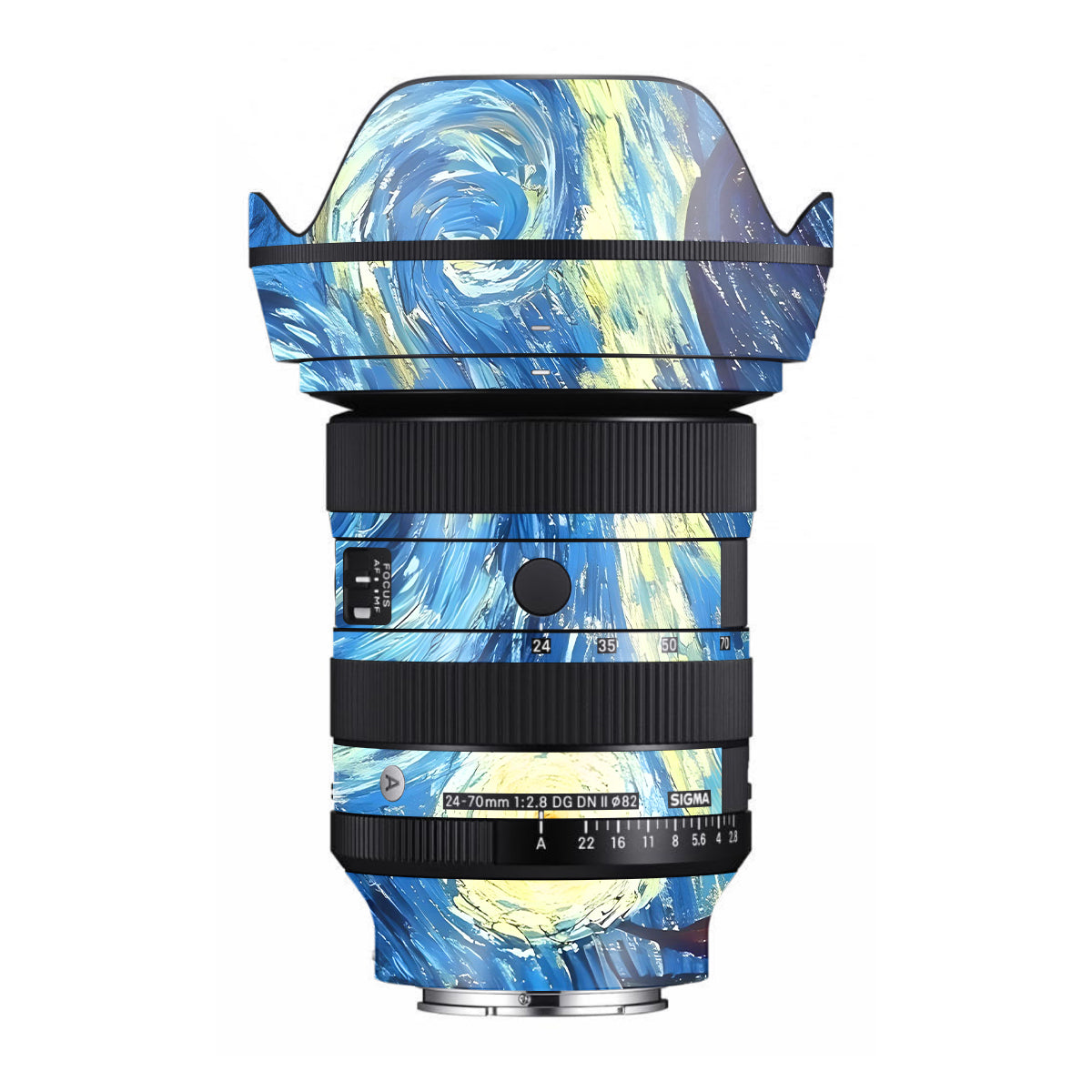 Starry Night Art Sigma 24-70mm F/2.8 DG DN Sony E Camera Lens Skin