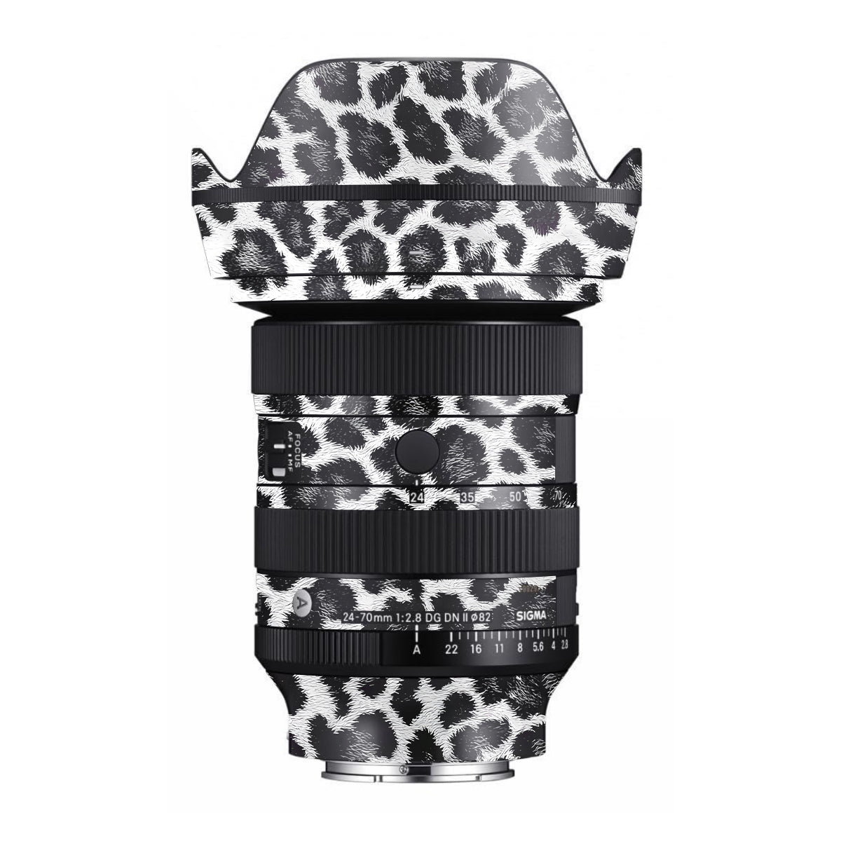Snow Leopard Spots Sigma 24-70mm F/2.8 DG DN Sony E Camera Lens Skin
