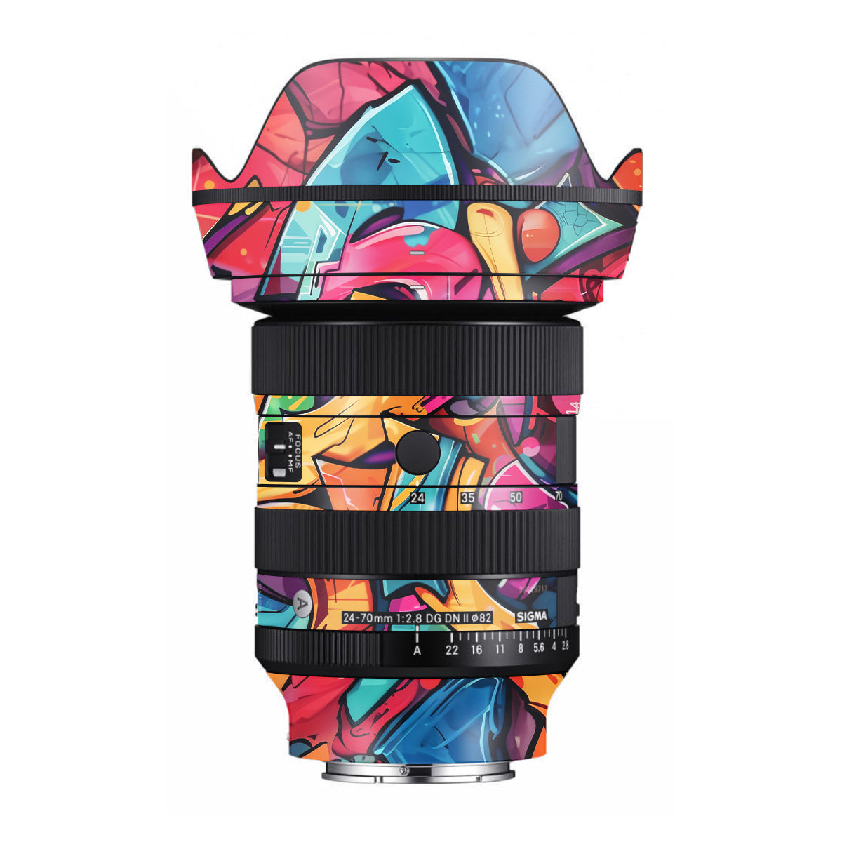 Urban Graffiti Explosion Sigma 24-70mm F/2.8 DG DN Sony E Camera Lens Skin