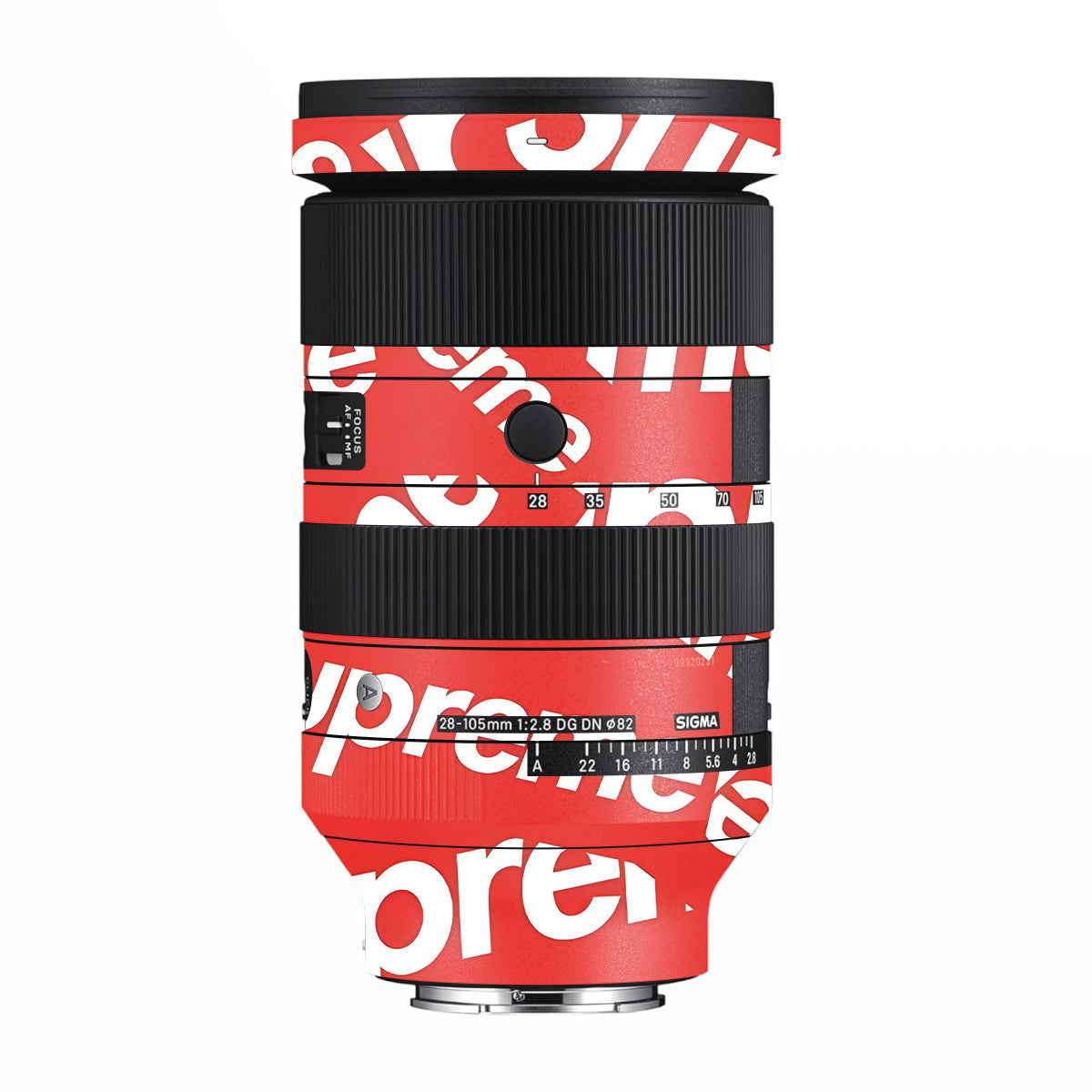 Supreme Red Sigma 28-105mm F/2.8 DG DN Sony E Camera Lens Skin