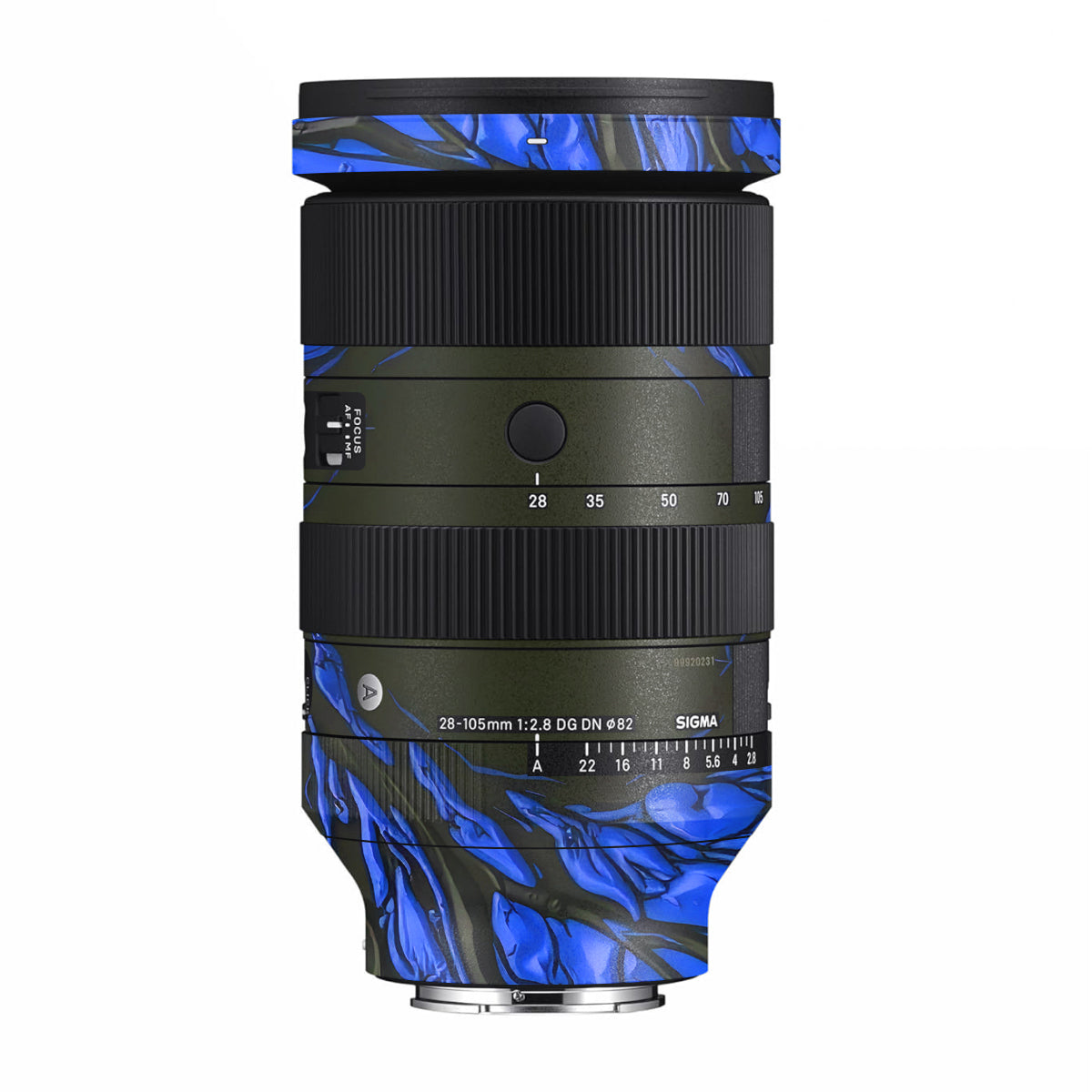 Venom Blue Sigma 28-105mm F/2.8 DG DN Sony E Camera Lens Skin