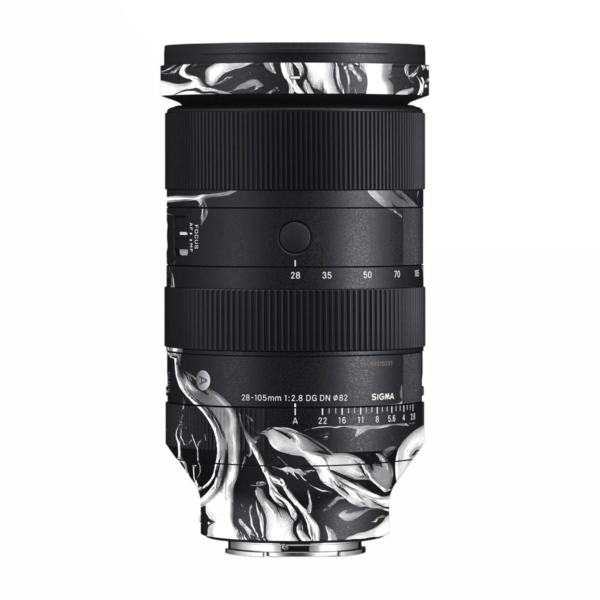 Venom Black Sigma 28-105mm F/2.8 DG DN Sony E Camera Lens Skin