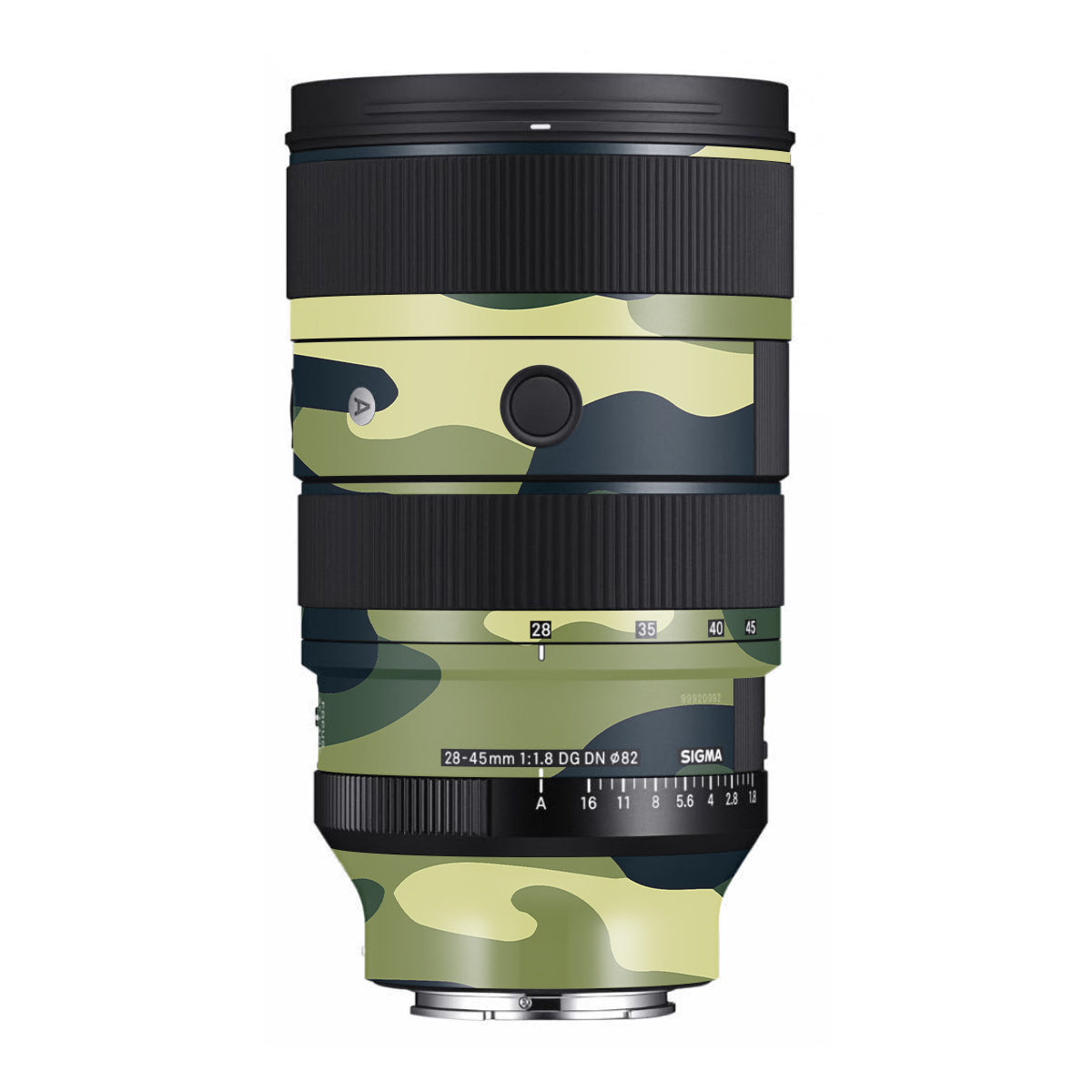 Forest Green Camo Sigma 28-45mm F/1.8 DG DN Art Sony E Camera Lens Skin