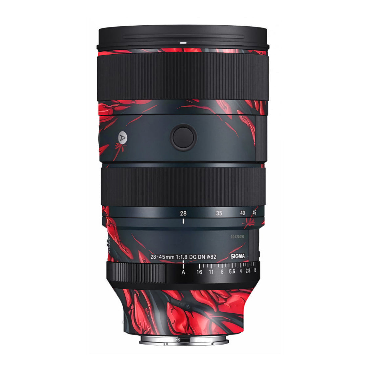 Venom Red Sigma 28-45mm F/1.8 DG DN Art Sony E Camera Lens Skin