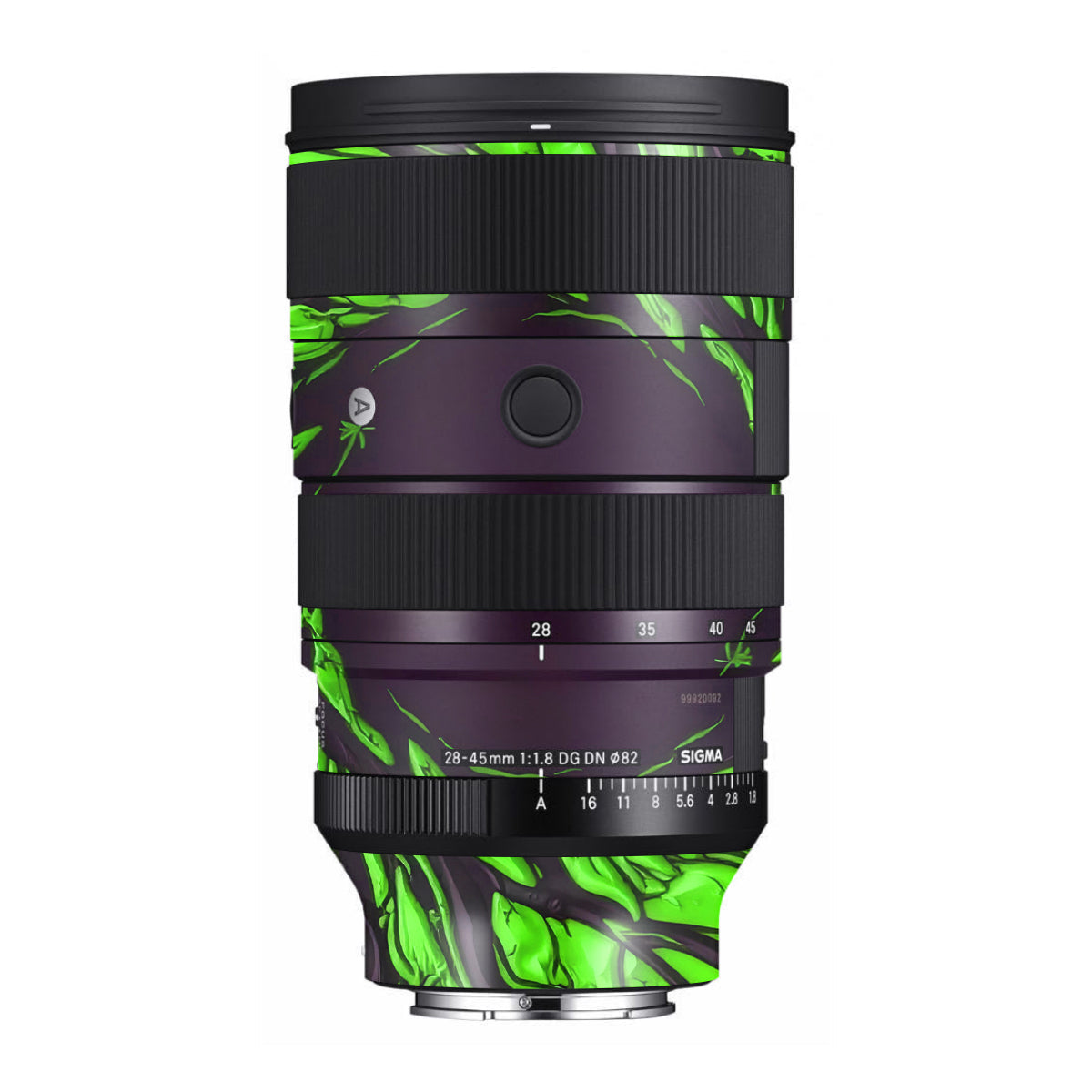 Venom Green Sigma 28-45mm F/1.8 DG DN Art Sony E Camera Lens Skin