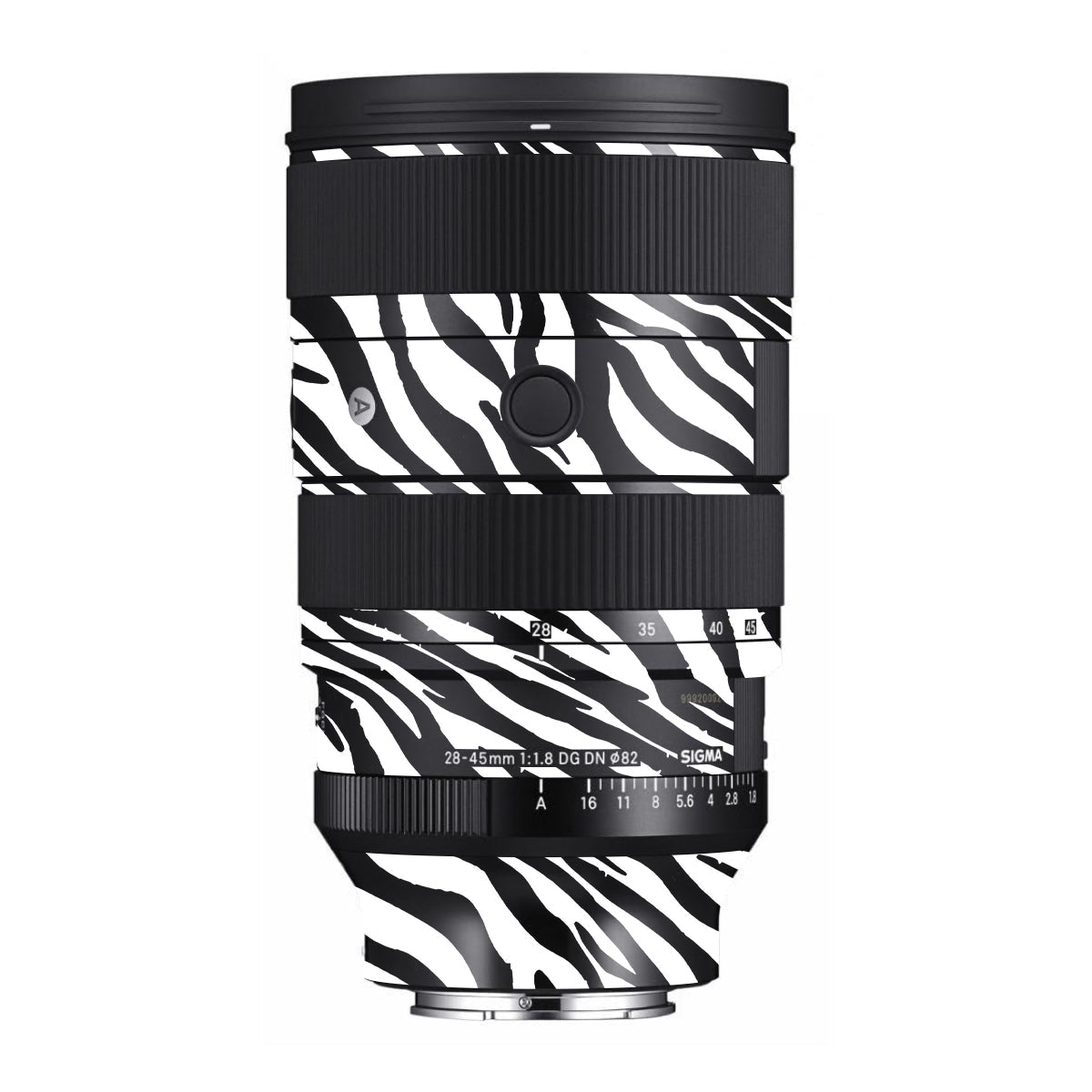 Classic Zebra Stripes Sigma 28-45mm F/1.8 DG DN Art Sony E Camera Lens Skin