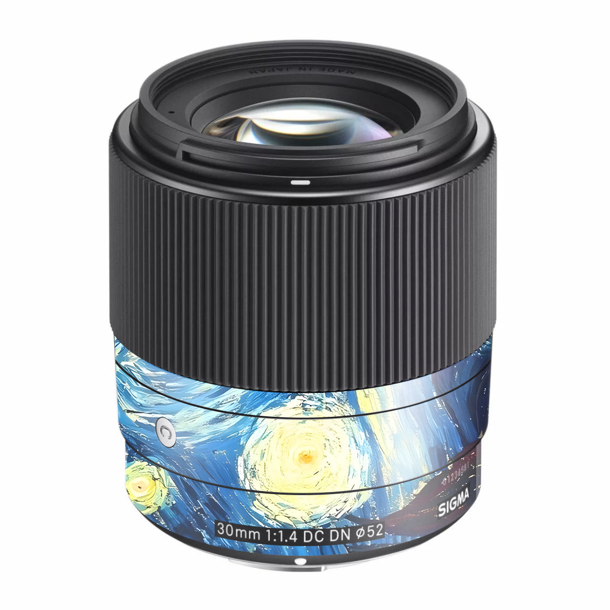 Starry Night Art Sigma 30mm F/1.4 DC DN Sony E Camera Lens Skin