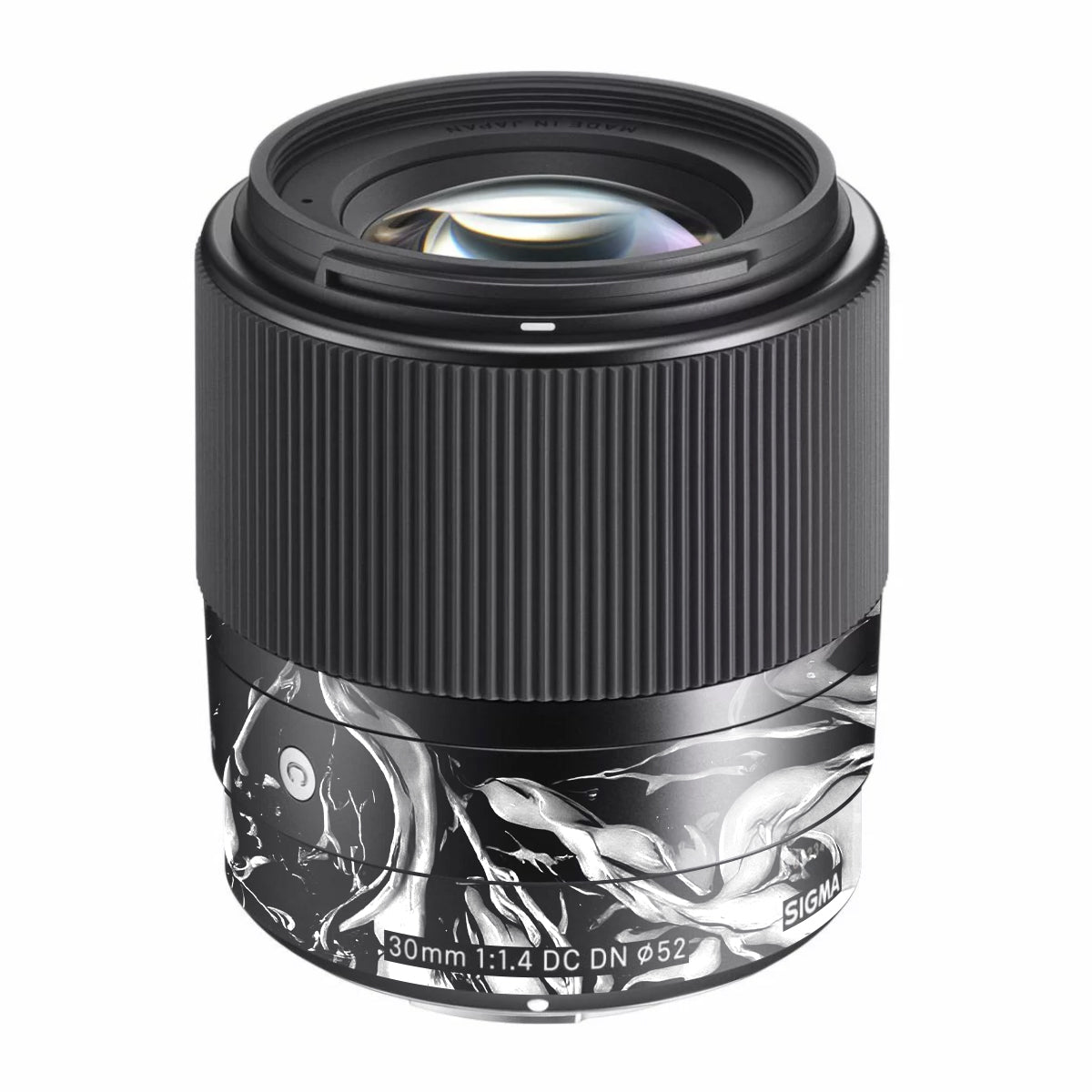 Venom Black Sigma 30mm F/1.4 DC DN Sony E Camera Lens Skin