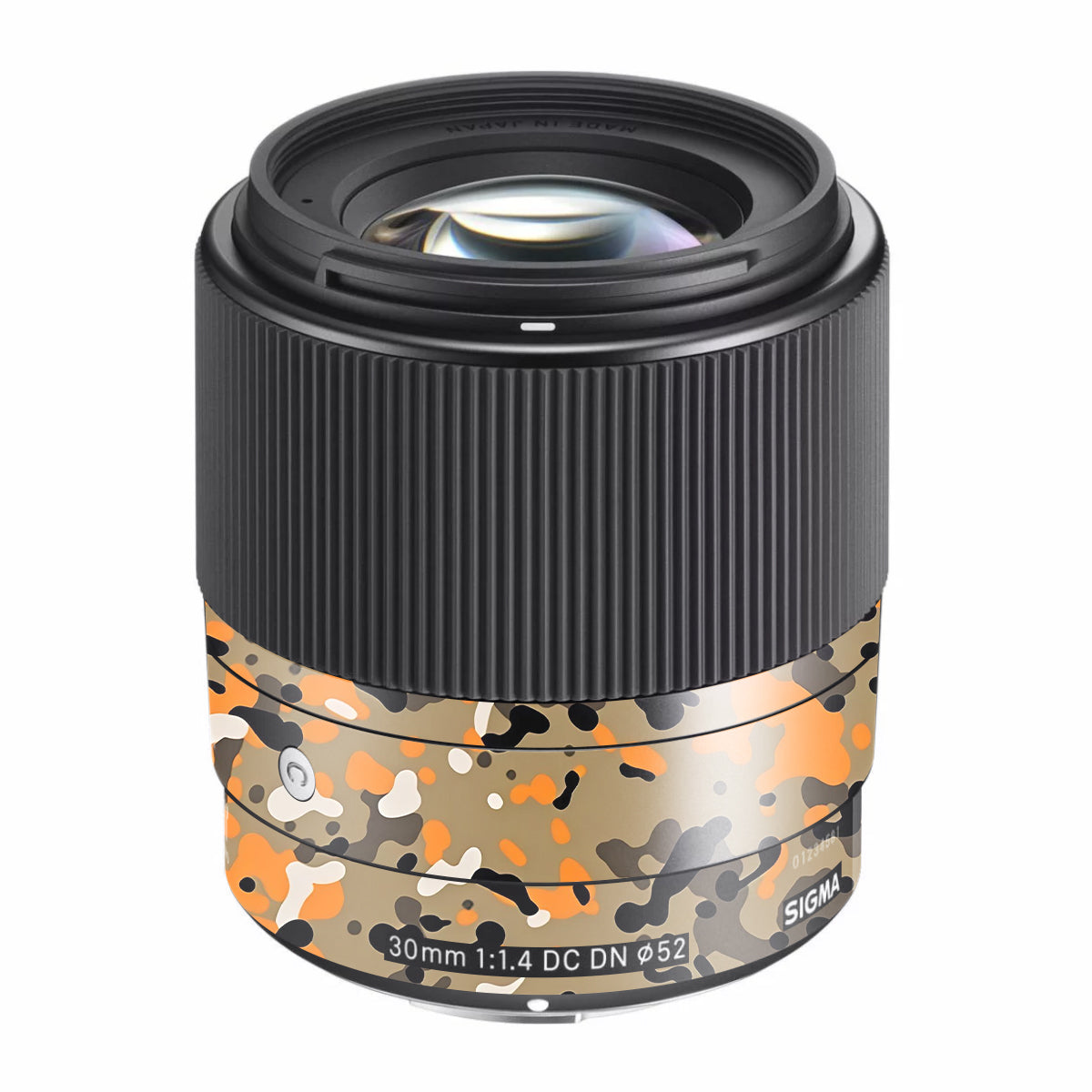 Orange Brown Spot  Sigma 30mm F/1.4 DC DN Sony E Camera Lens Skin