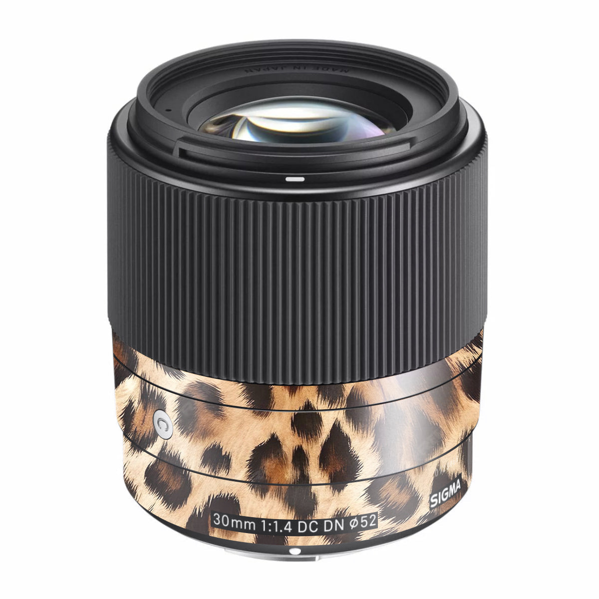Classic Leopard Spots Sigma 30mm F/1.4 DC DN Sony E Camera Lens Skin
