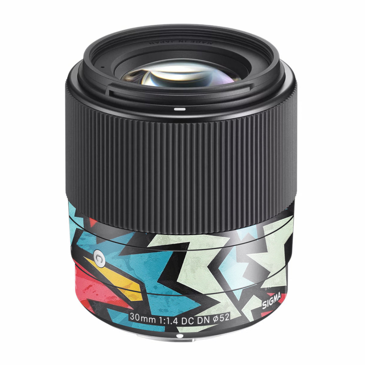Pop Art Lightning Sigma 30mm F/1.4 DC DN Sony E Camera Lens Skin