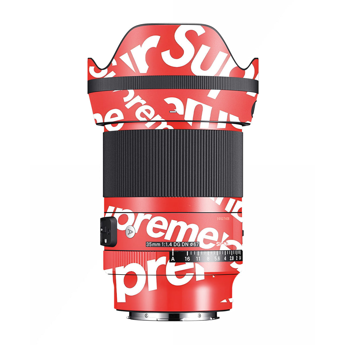 Supreme Red Sigma 35mm F/1.4 DG HSM Art Sony E Camera Lens Skin