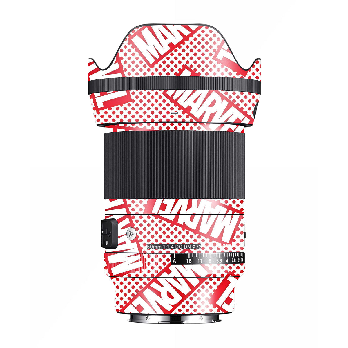 Marvel Comics Sigma 50mm F/1.2 DG DN Sony E Camera Lens Skin