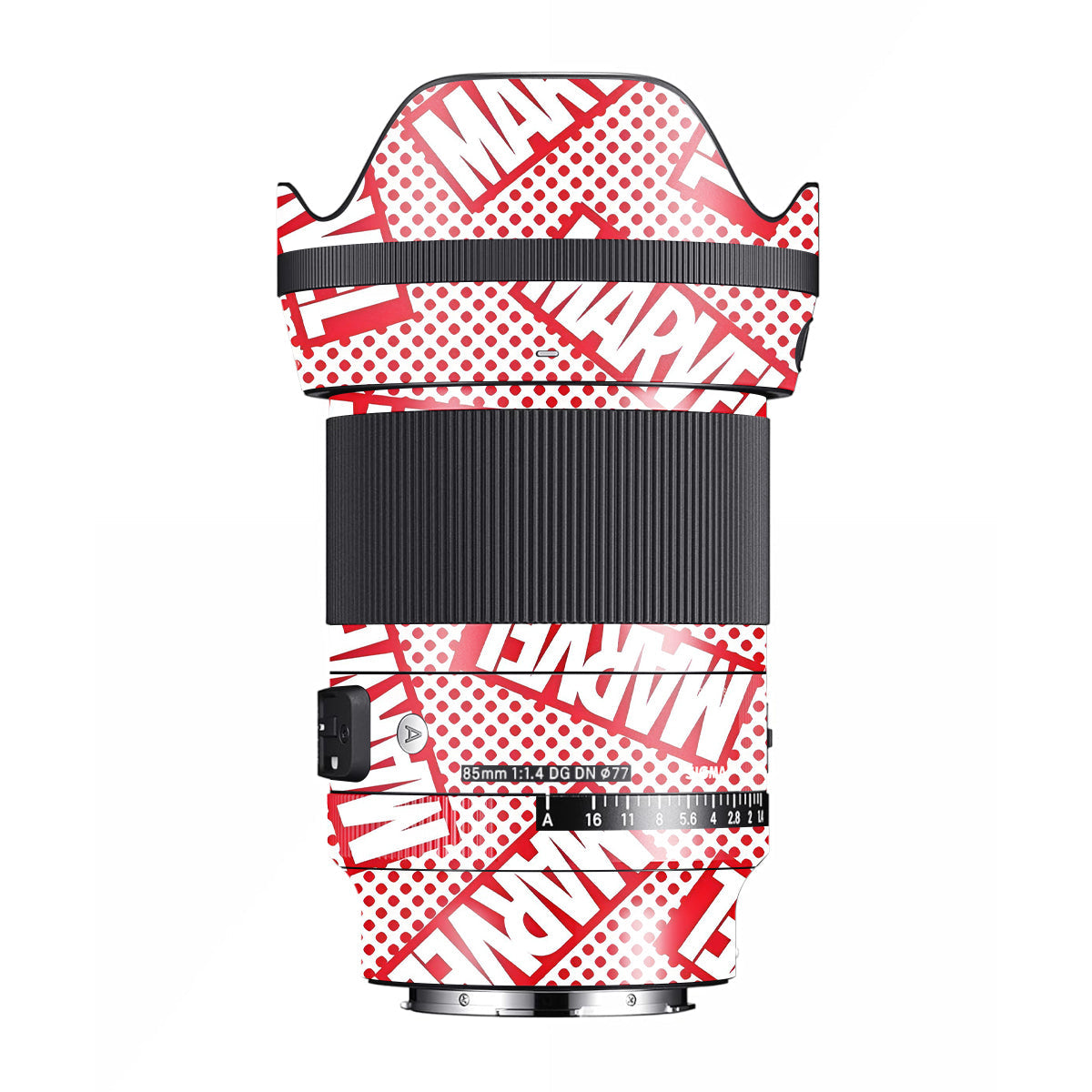 Marvel Comics Sigma 85mm F/1.4 DG DN E-mount Camera Lens Skin