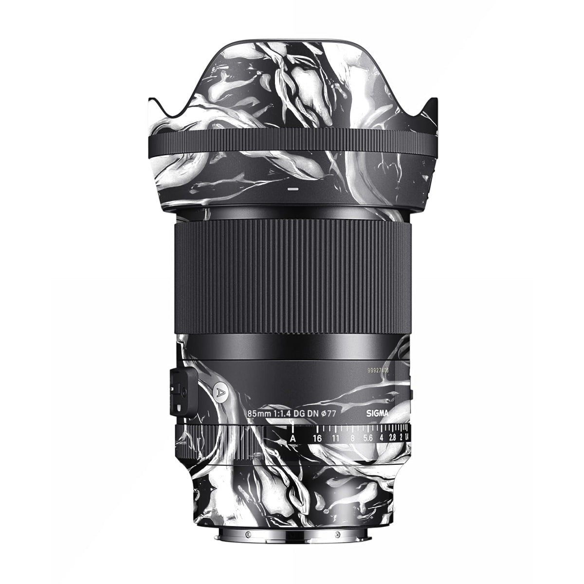 Venom Black Sigma 85mm F/1.4 DG DN E-mount Camera Lens Skin