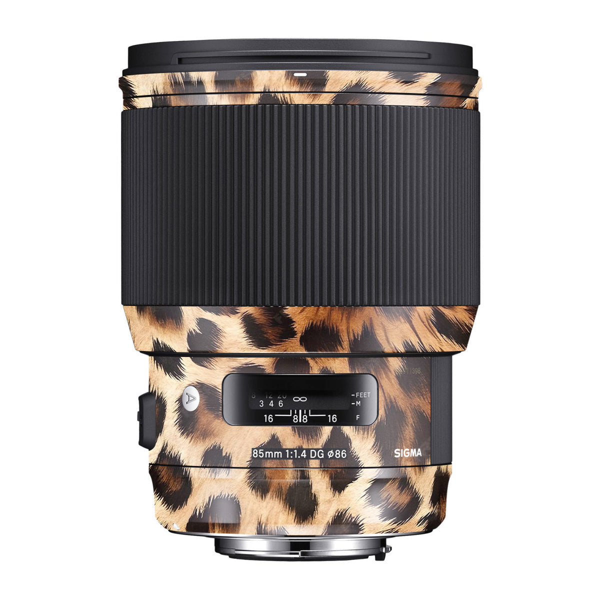 Classic Leopard Spots Sigma 85mm F/1.4 DG HSM Canon Camera Lens Skin